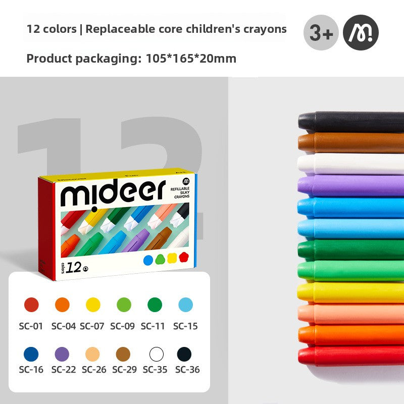 SilkySmooth Washable Crayon Set