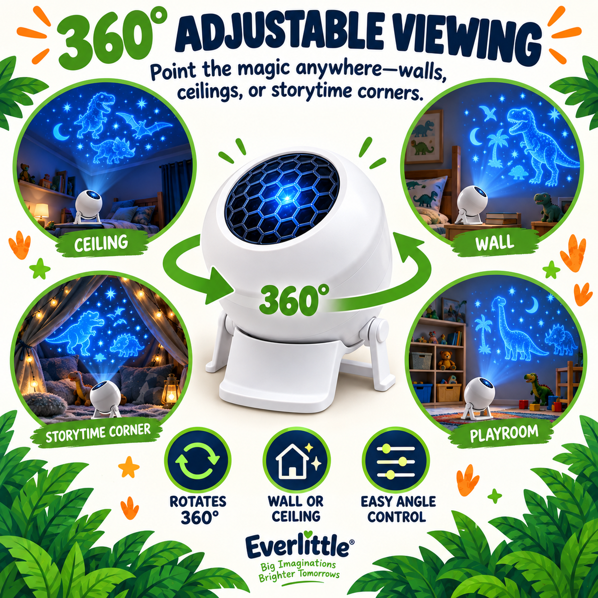 Dino Light 360 Projector