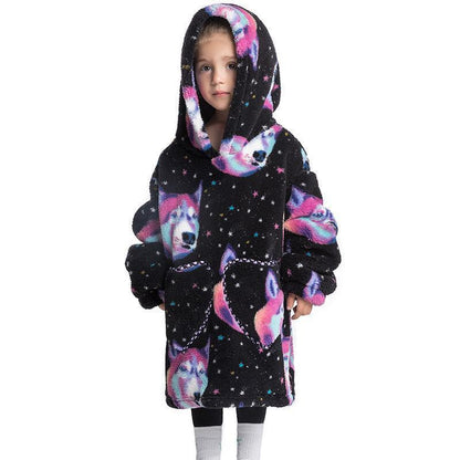 CozyCritter Hooded Wearable Blanket