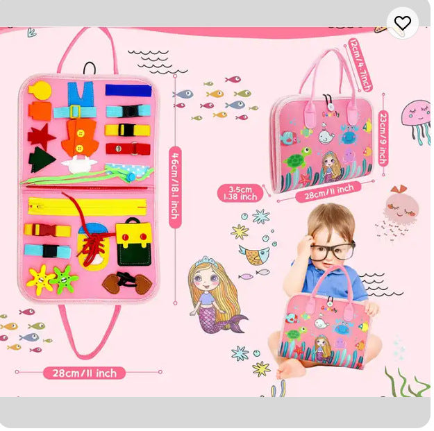 Little Explorer Sensory Busy Board