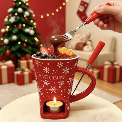 Holiday Chocolate Fondue Mug