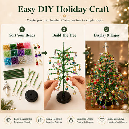 Beaded Christmas Tree Craft Kit