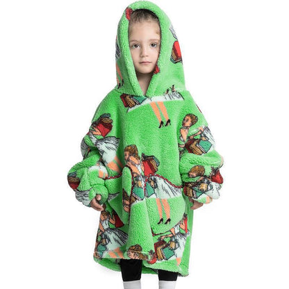 CozyCritter Hooded Wearable Blanket