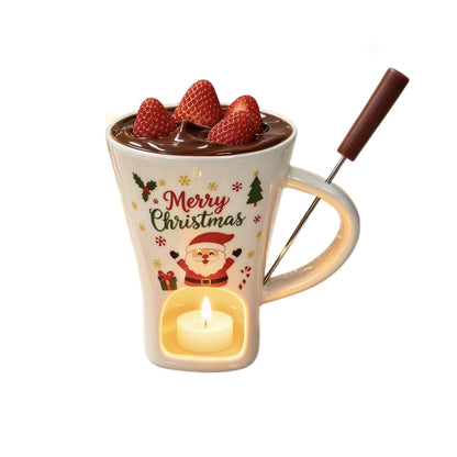 Holiday Chocolate Fondue Mug
