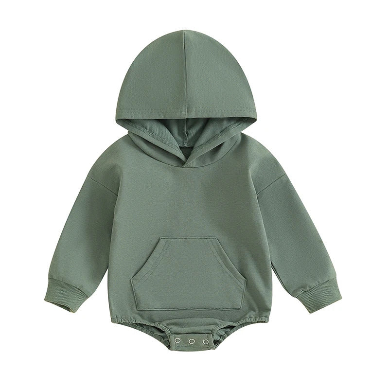 CloudSoft Hooded Baby Romper