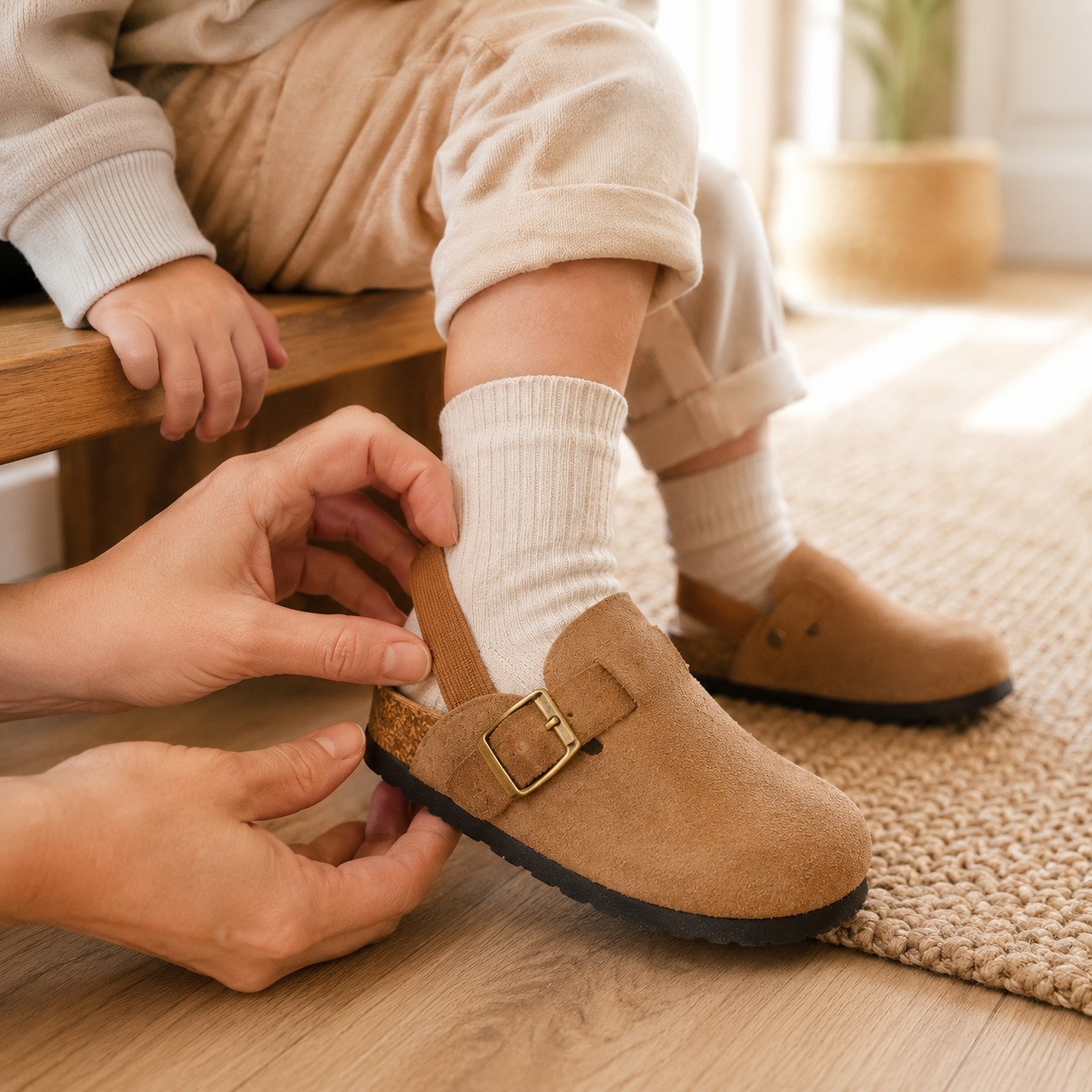 Little Explorer Kids' Leather Sandals