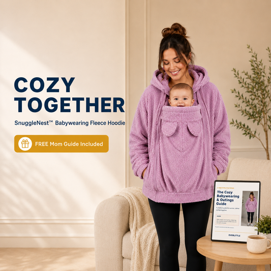 Everlittle SnuggleNest™ Babywearing Fleece Hoodie