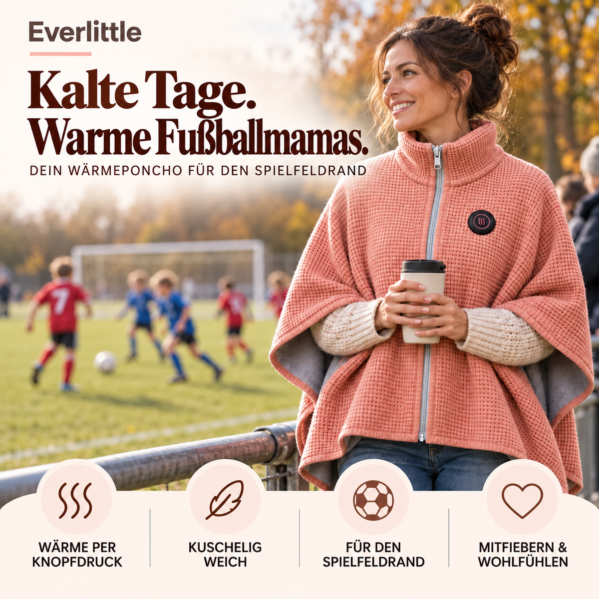 CozyHeat™ WärmeponchoCozyHeat™ Wärmeponcho – Dein kuscheliger Begleiter ...