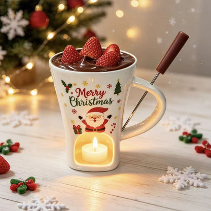 Holiday Chocolate Fondue Mug
