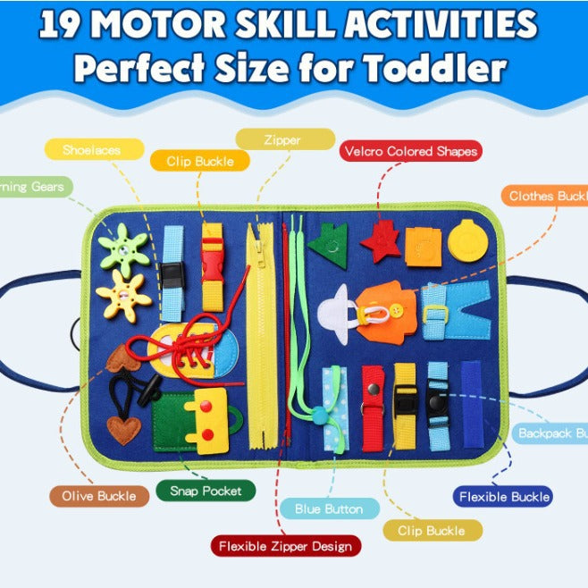 Little Explorer Sensory Busy Board