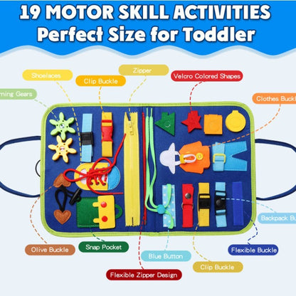 Little Explorer Sensory Busy Board