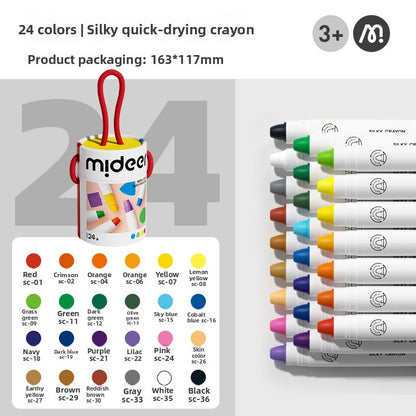 SilkySmooth Washable Crayon Set