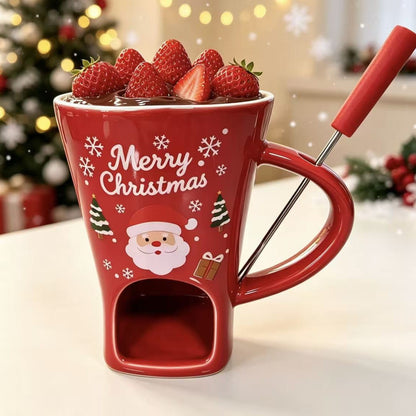 Holiday Chocolate Fondue Mug