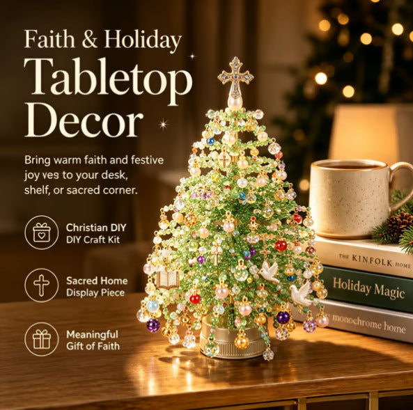 Beaded Christmas Tree Craft Kit