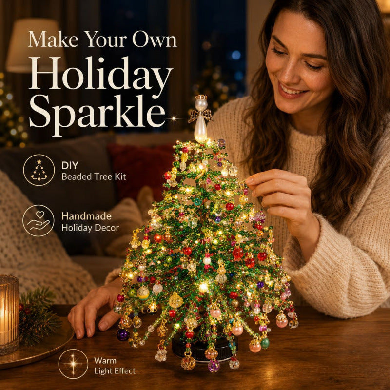 Beaded Christmas Tree Craft Kit