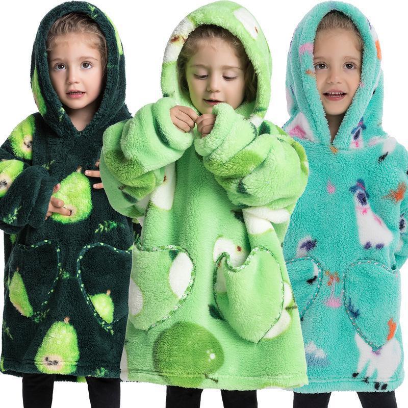 CozyCritter Hooded Wearable Blanket