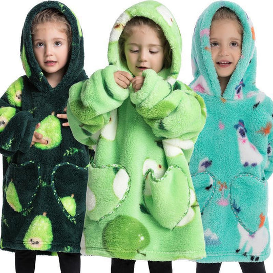 CozyCritter Hooded Wearable Blanket