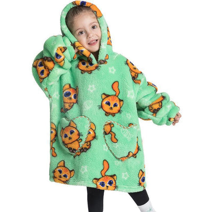 CozyCritter Hooded Wearable Blanket