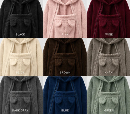 Everlittle SnuggleNest fleece hoodie color options