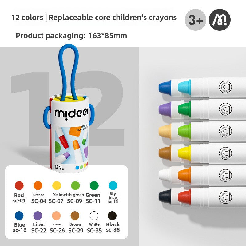 SilkySmooth Washable Crayon Set